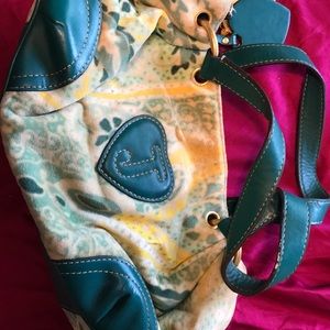 Juicy couture velvet purse